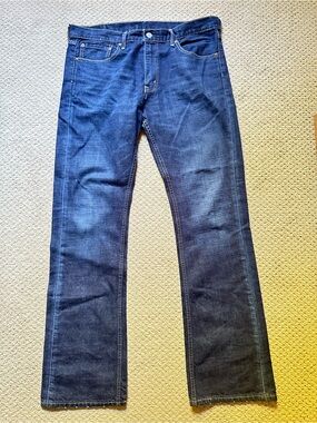 Levi's 527 Slim Bootcut Jeans Men's 36x34 NWOT Dark Wash Indigo Denim 05527⁠